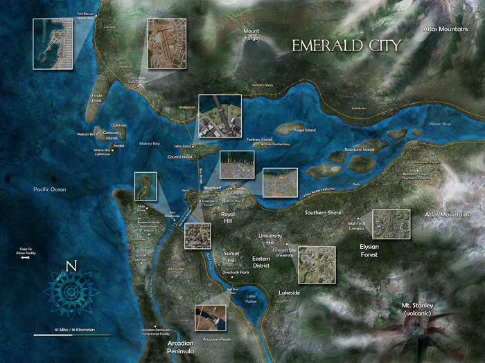 Fantasy Cartography by Sean Macdonald